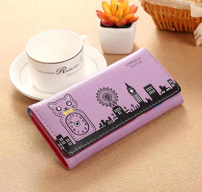 Ví nữ cầm tay - Thời trang Hàn Quốc - Mẫu mới(Màu xanh dương đậm và màu đỏ hồng. Mã SP: Đh2)
