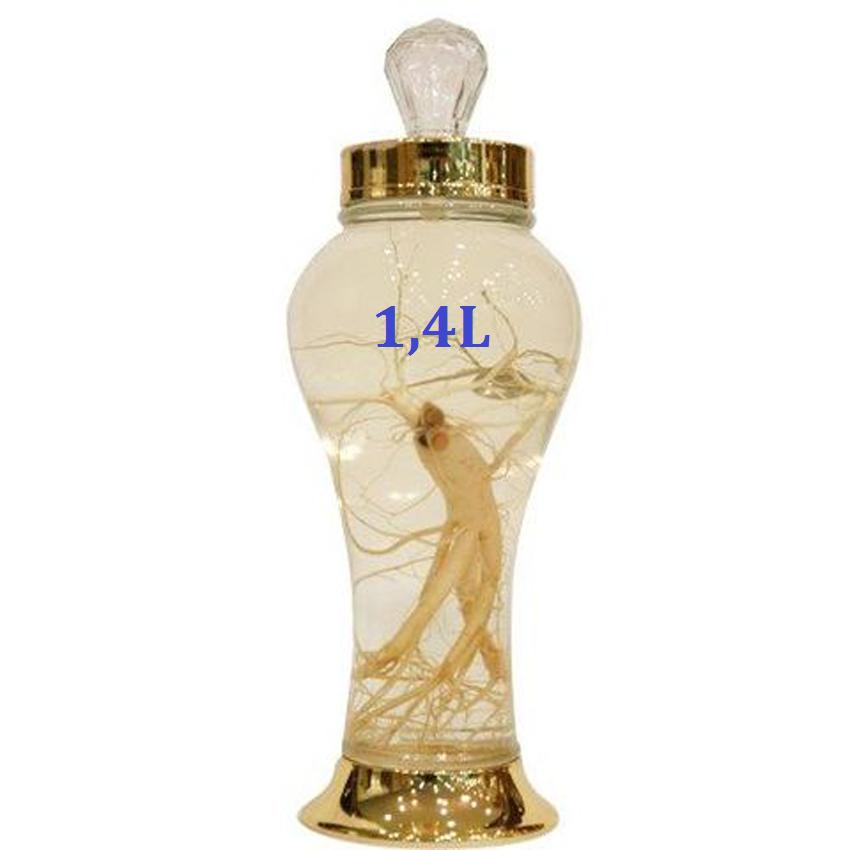 Bình thủy tinh cao cấp Hàn Quốc 1,4 Lít.