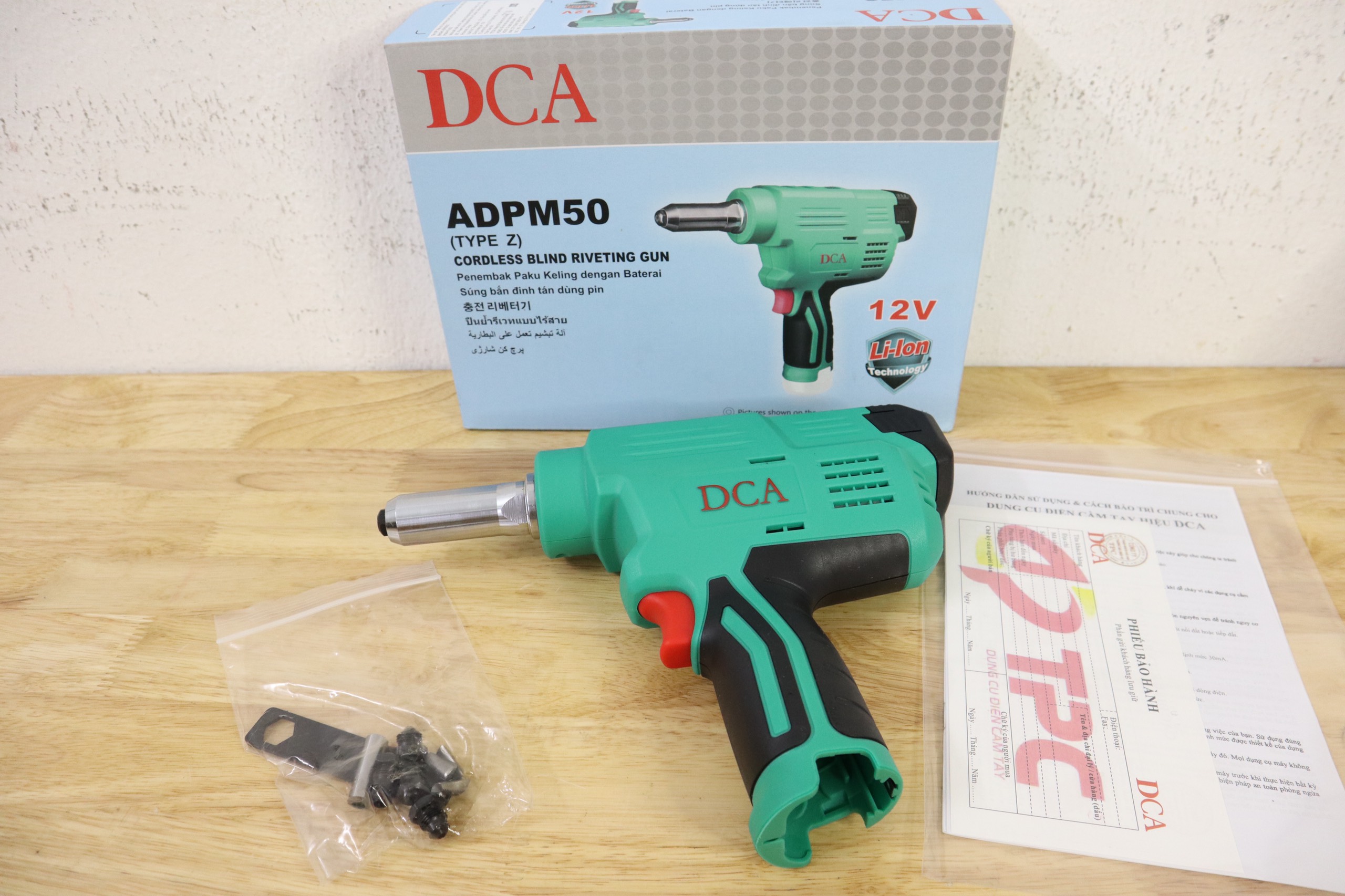 Máy Khoan Góc Dùng Pin DCA ADJZ14-10Z