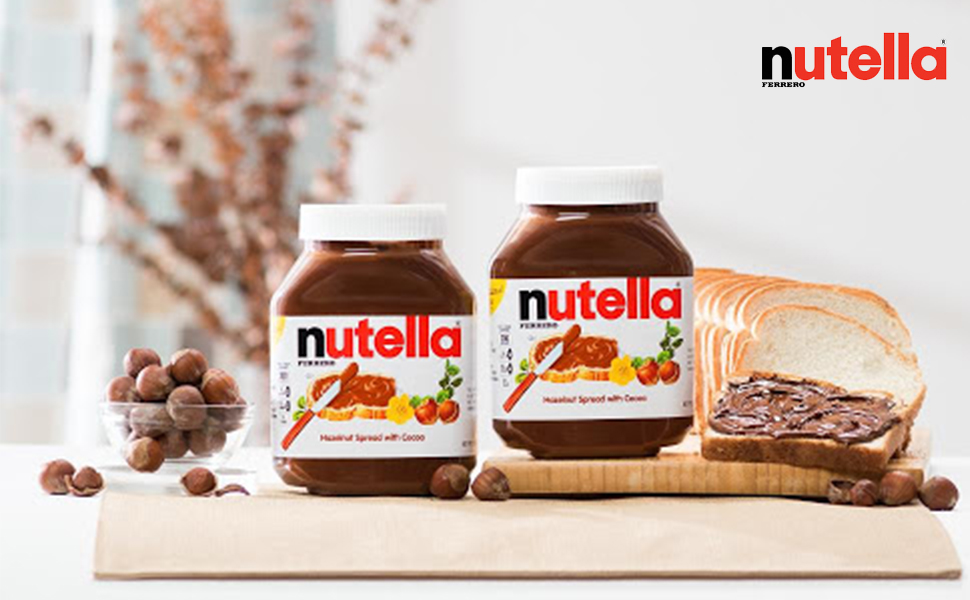 Mứt sôcôla kem hạt dẻ Nutella - Hủ thủy tinh 350gr