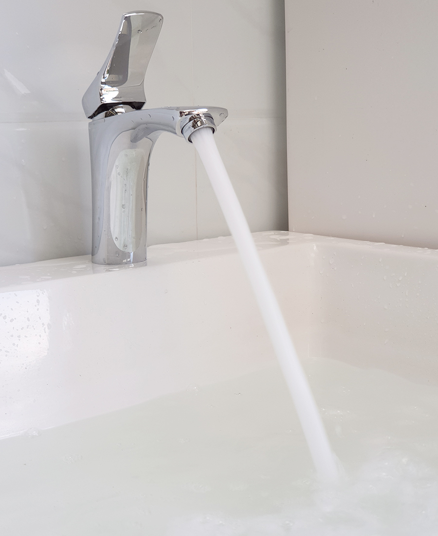 (Có Video) Vòi lavabo nóng lạnh Đồng mạ Chrome Eurolife EL-ROS 02 (Trắng bạc)
