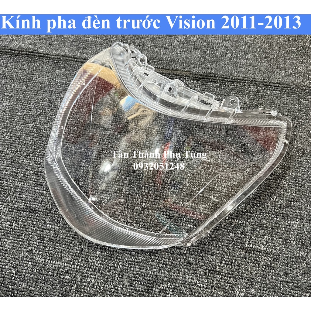 Kính pha đèn vision đời 2011-2013, 2014-2020