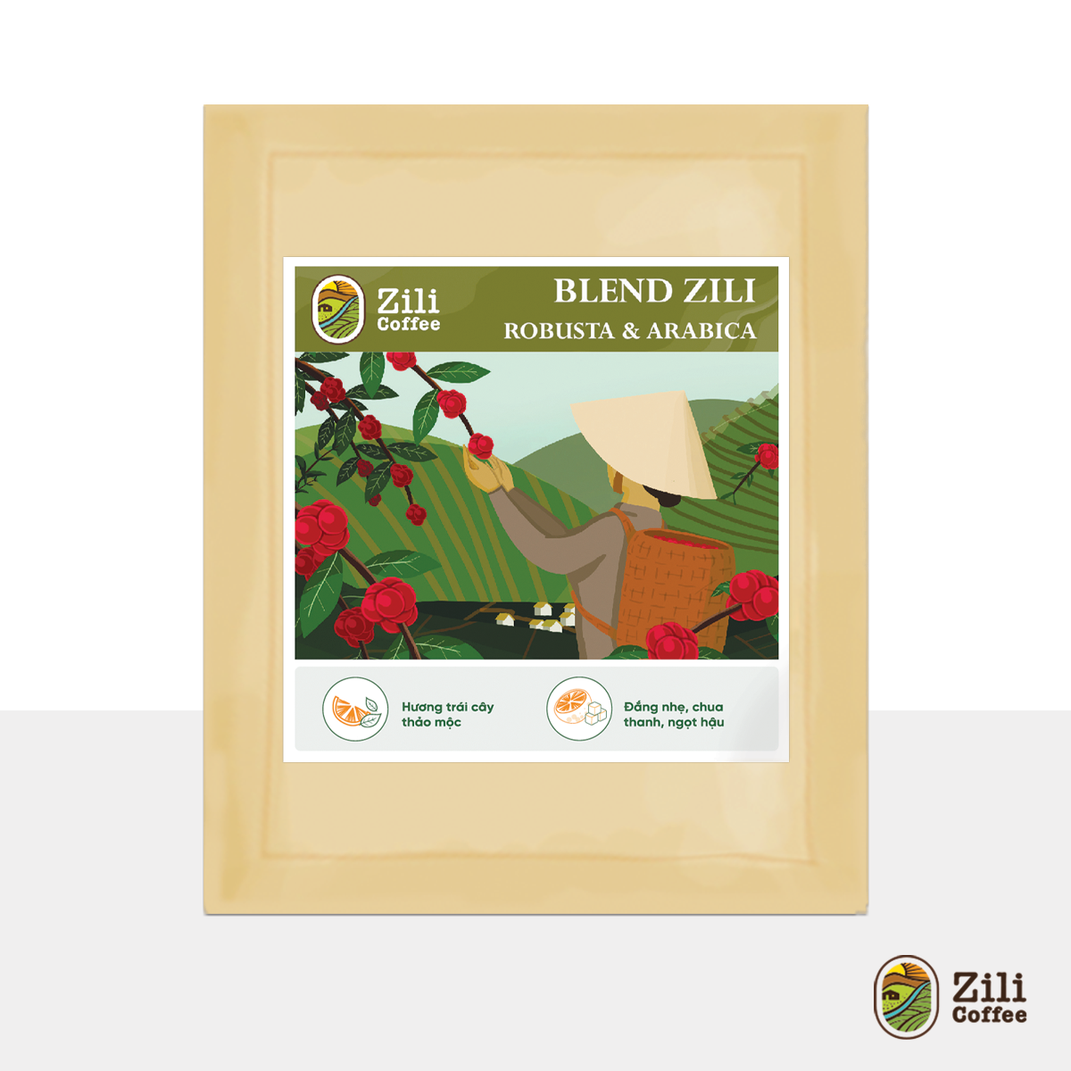 Drip Bag Coffee - Combo 5 gói cà phê dùng thử - Zili Coffee