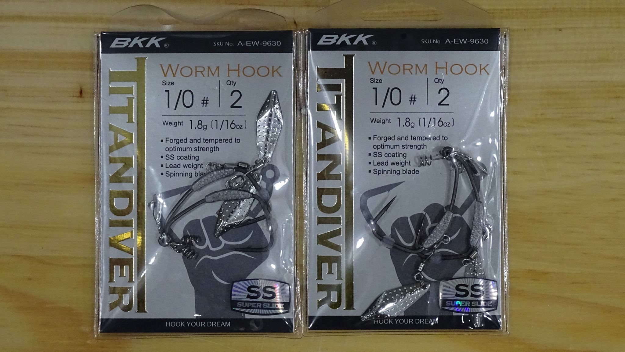 Lưỡi câu mồi mềm BKK TITAN DRIVER