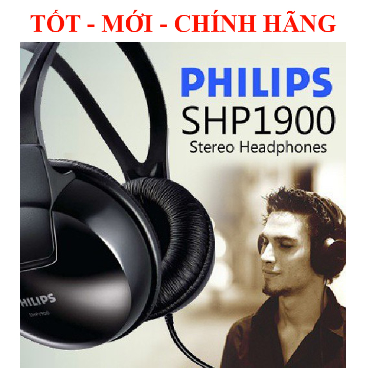 Tai nghe Bas mạnh Treble trong Philips SHP1900/10