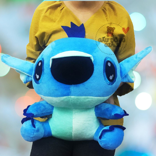 GẤU BÔNG STITCH CAO 35CM MÀU HỒNG DỄ THƯƠNG