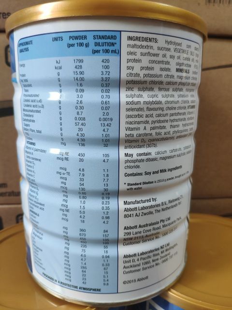 Sữa Ensure Úc 850G DATE 2024