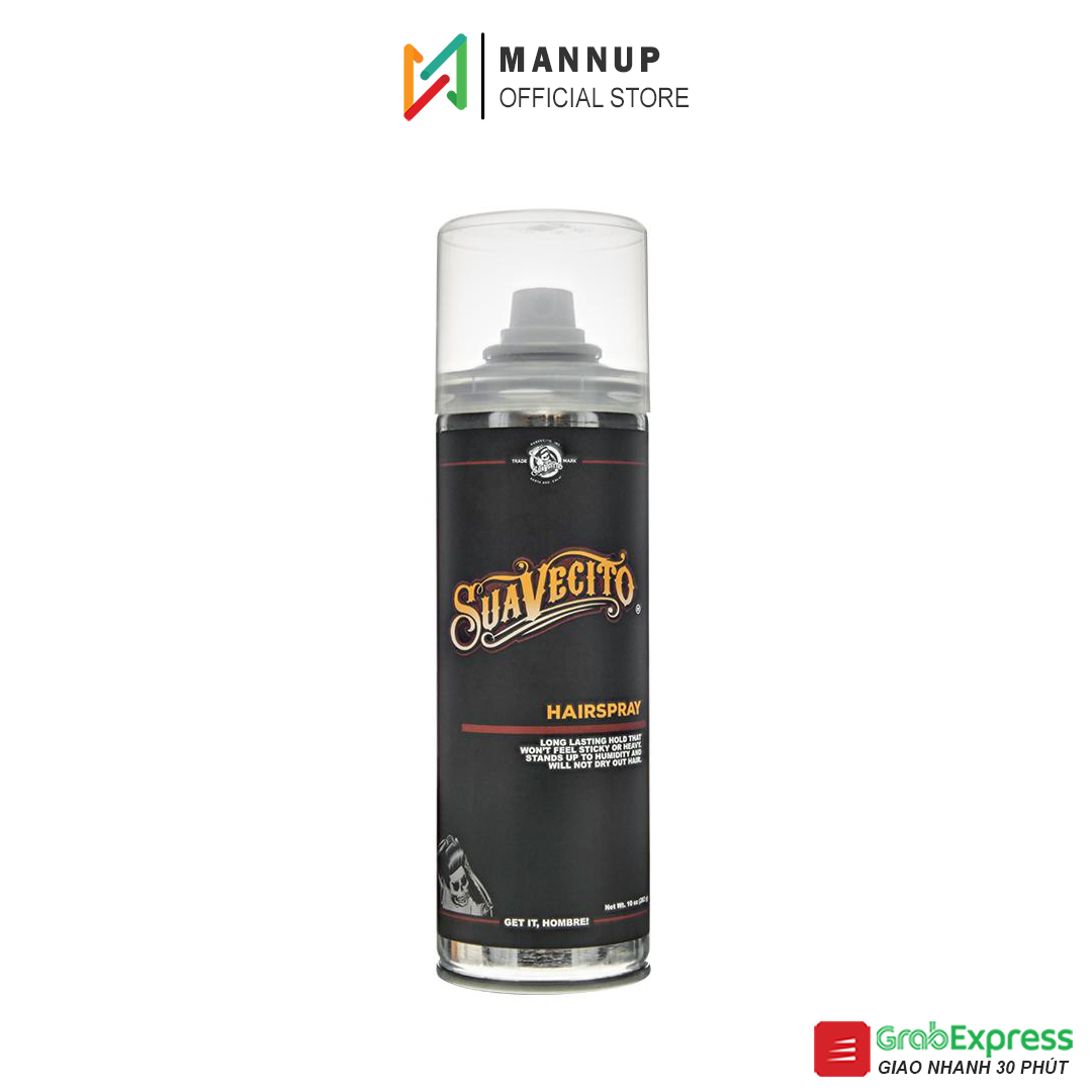 [Chính Hãng 100%] Gôm Xịt Tóc Suavecito Hair Spray 283ml