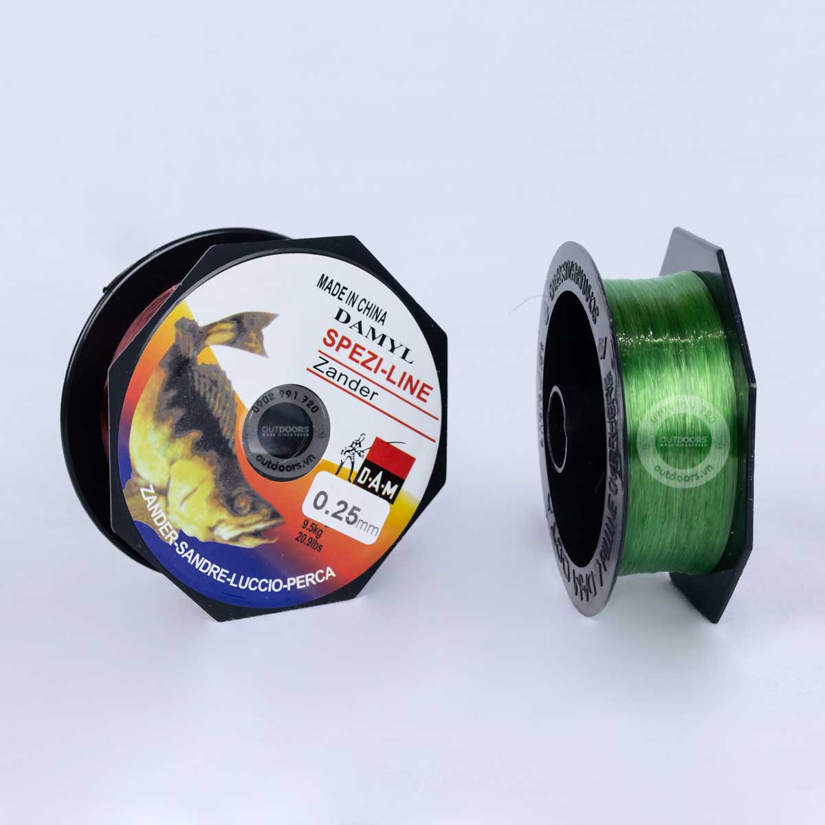 [HCM] Dây cước câu cá Nylon DAMYL SPEZI 100yds (1 lốc 10 cuộn)