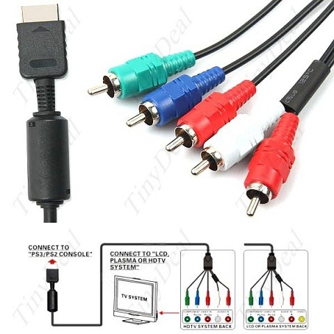 [HCM]Dây Component 5 Đầu cho máy PS2 PS3