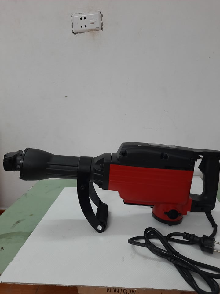 máy đục phá bê tông đỏ đen 65a máy chuyên phá đường