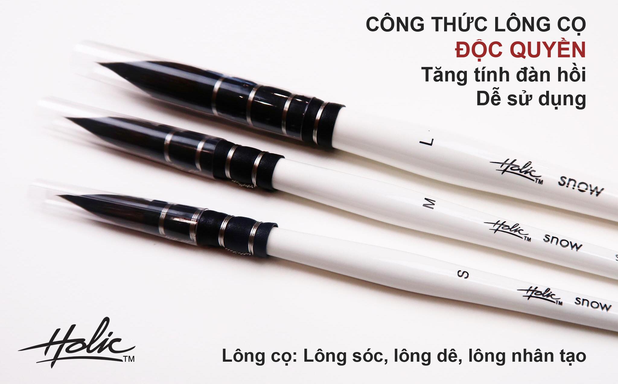 Cọ Mop vẽ màu nước SNOW Holic