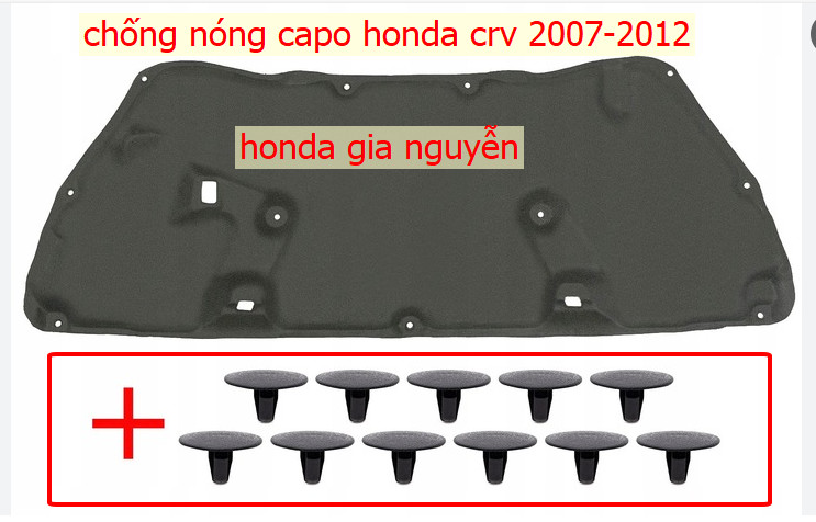 chống nóng capo honda crv 2007-2012