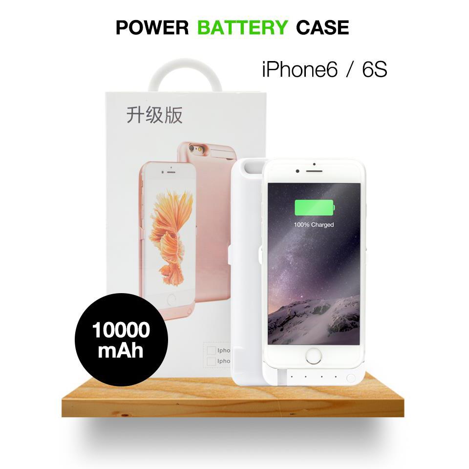 Ốp lưng kiêm pin sạc dự phòng cho iPhone 6 / 6S / 7 (10.000 mAh)