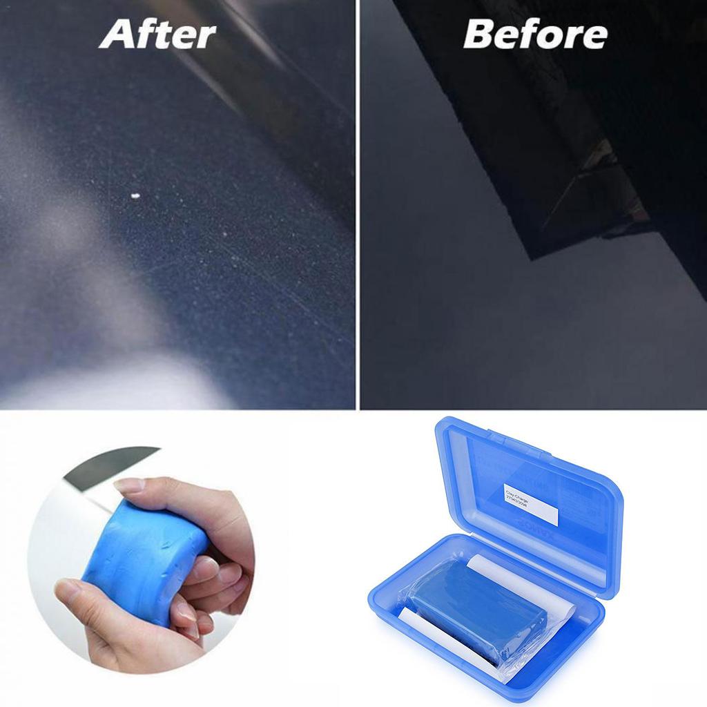 Đất Sét Tẩy Bụi Sơn Sonax Clay Blue 200g