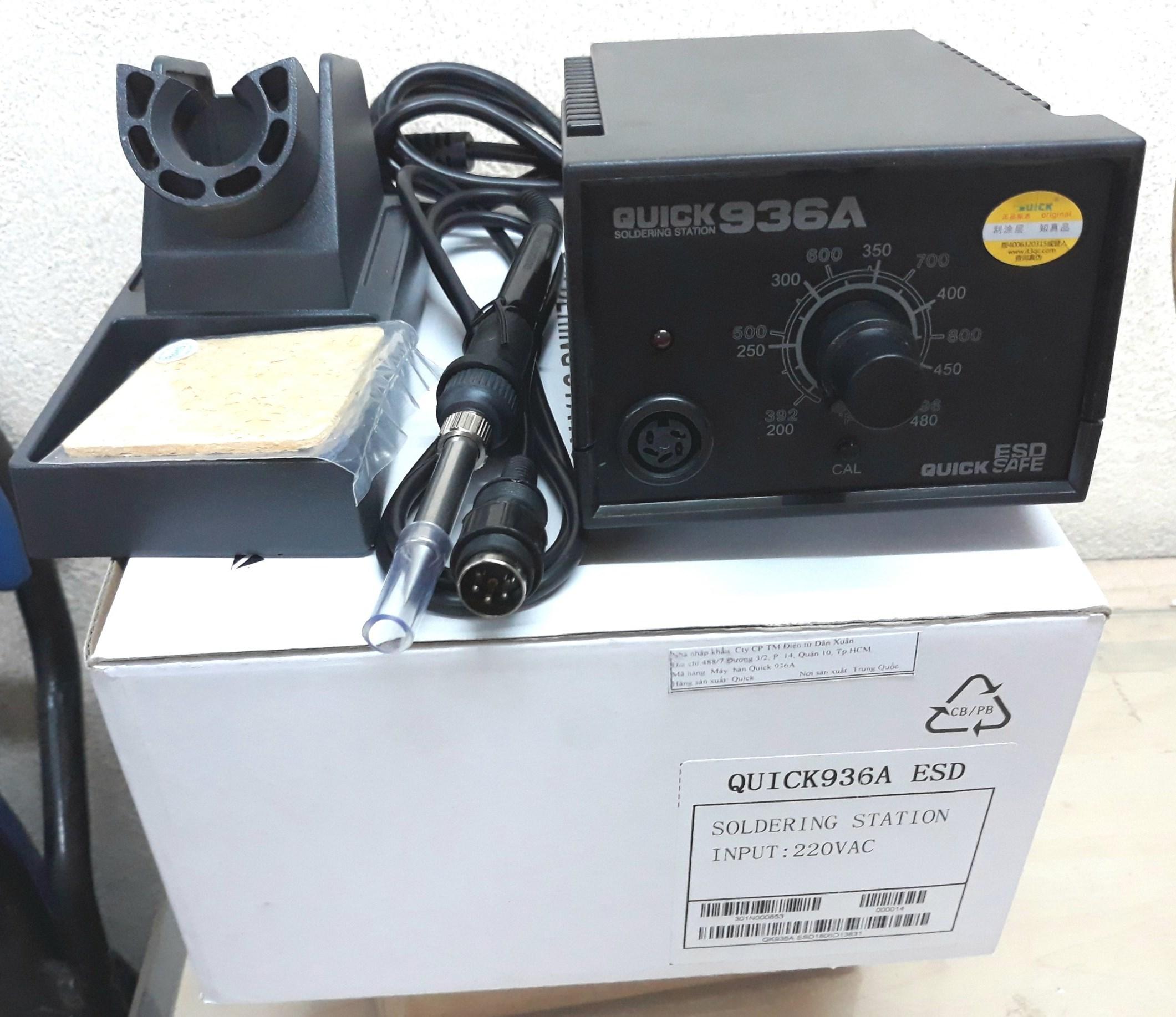 [HCM]Máy hàn chỉnh nhiệt Quick 936A