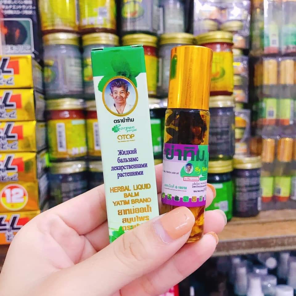 Dầu OTOP 22 loại thảo dược Thái Lan