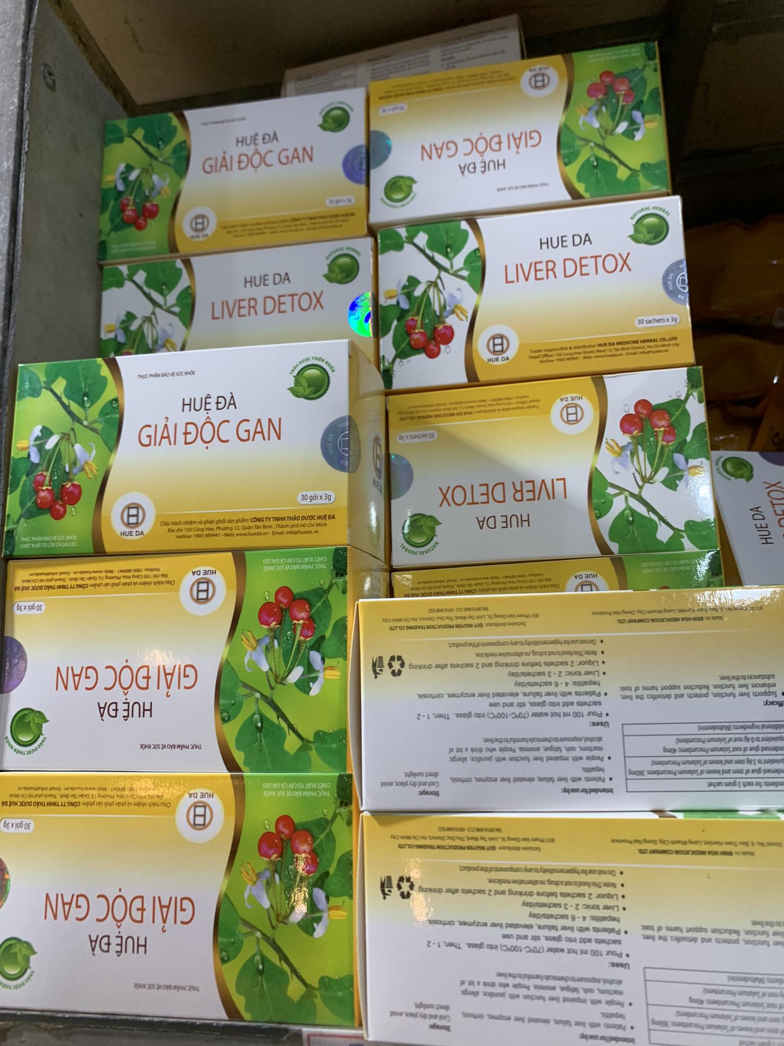 TRÀ HUỆ ĐÀ HỘP 30 GÓI