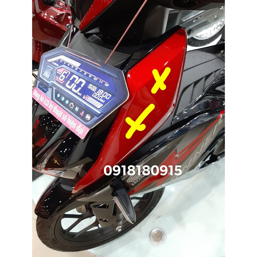 Ốp trước yếm ốp pha winner x v2 honda