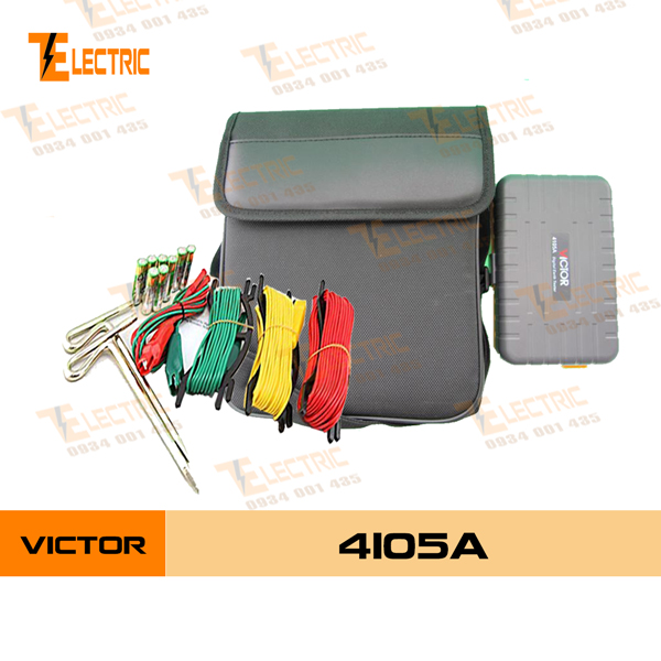 [HCM]Thiết Bị Đo Điện Trở Đất Victor 4105A Máy Đo Điện Trở Đất VC 4105A