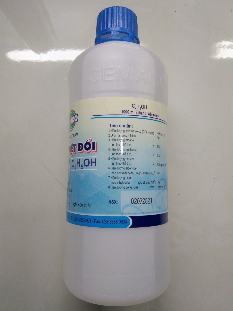 Cồn y tế tuyệt đối 99,5% , Cồn Ethanol tuyệt đối - cồn ethanol nguyên chất