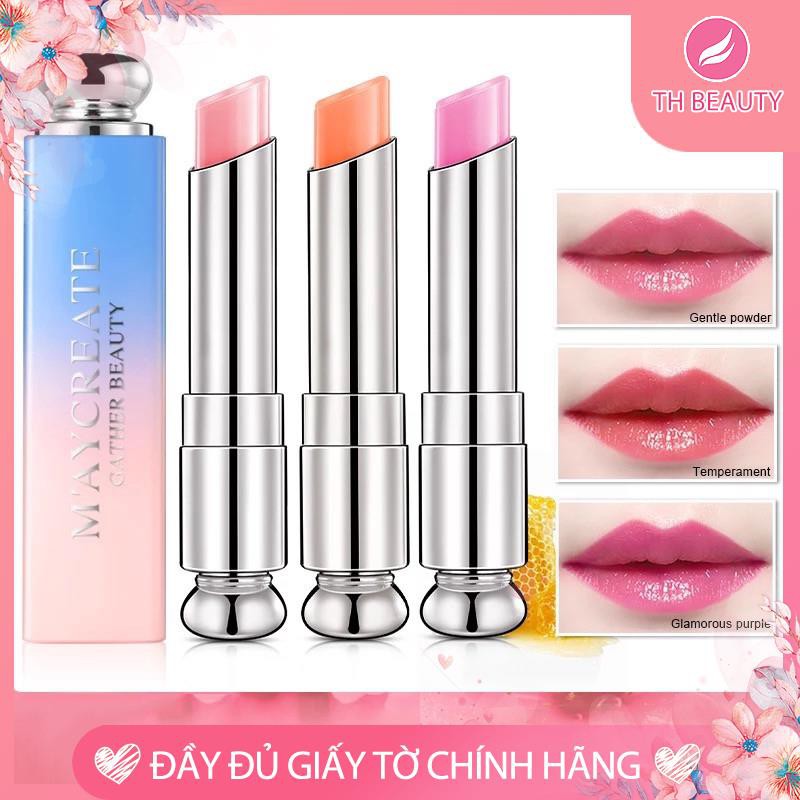 [Chính hãng] Son dưỡng môi đổi màu Maycreate