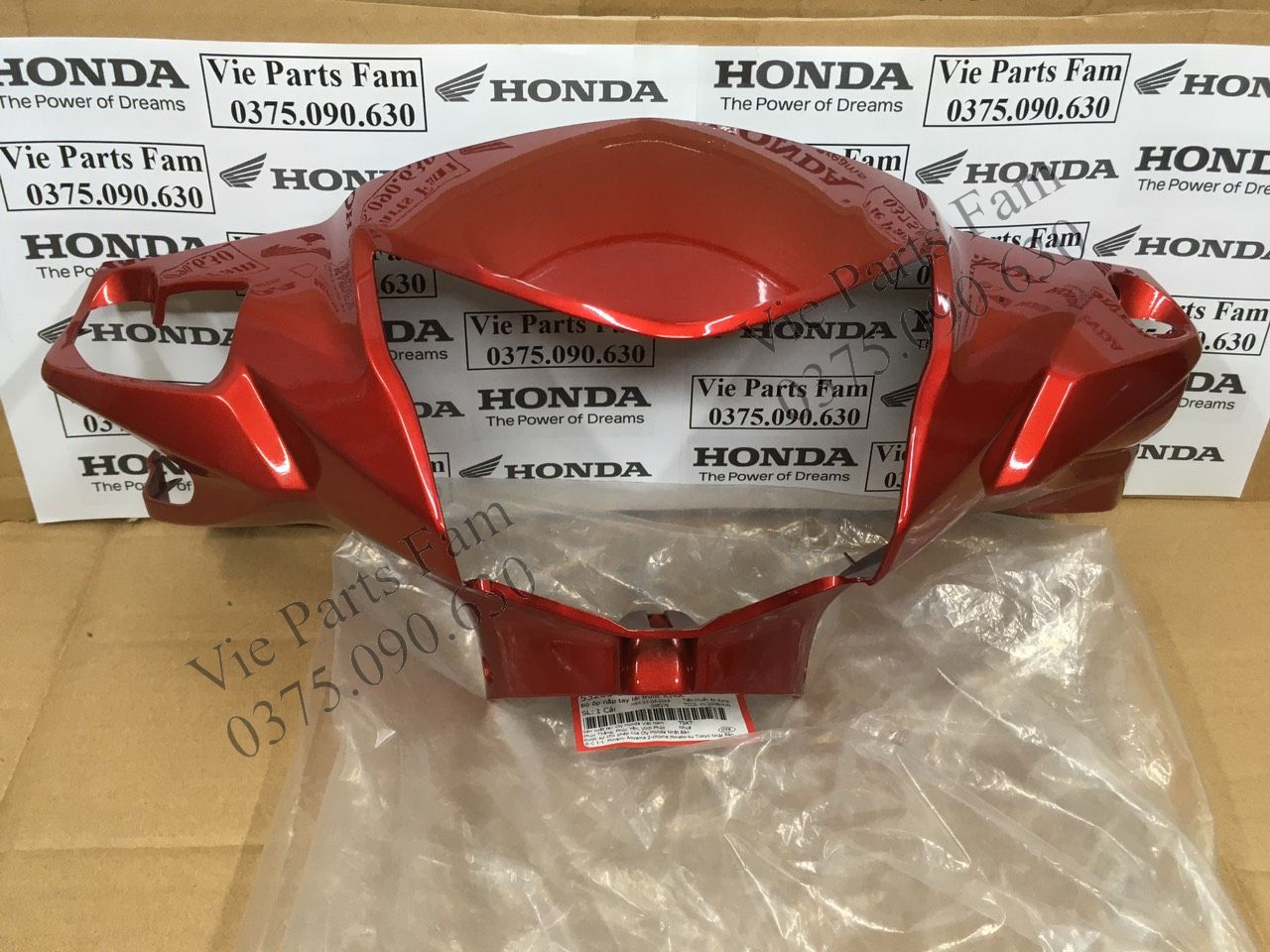 ỐP ĐẦU TRƯỚC WAVE RSX FI, WAVE RSX 110 (2014-2022) ĐĨA - ĐÙM ĐỦ MÀU, HÀNG CHÍNH HIỆU HONDA MOTOR VN