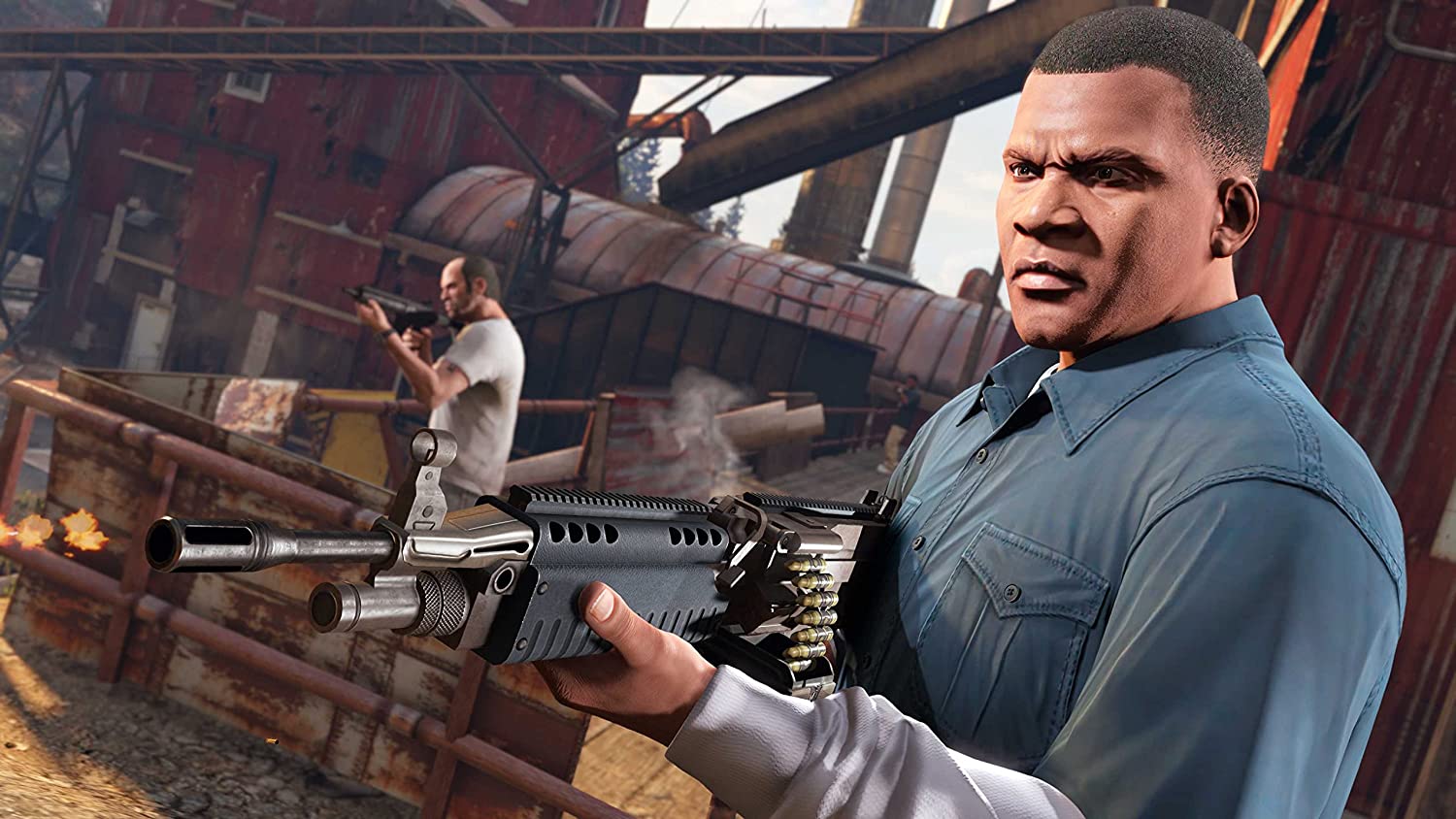Đĩa Game PS5 - Grand Theft Auto V (GTA V) Hệ US