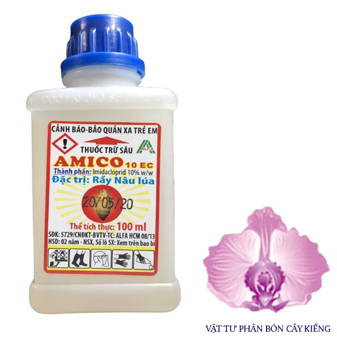 Trừ rầy nâu, bọ trĩ amico 10ec - #010b# 100ml
