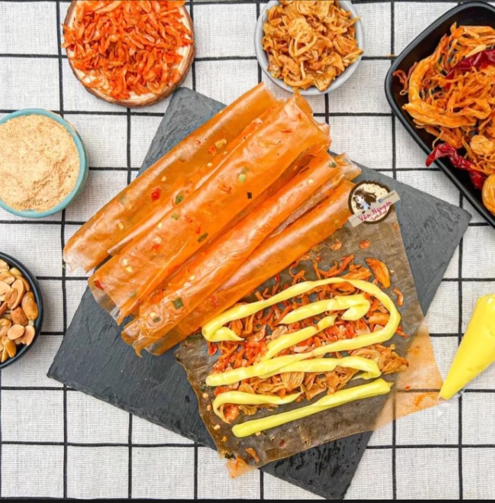 bánh trang phơi sương mini