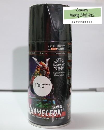 [COMBO] Sơn xịt Samurai màu 3D Khameleon - T800 với bóng K1K