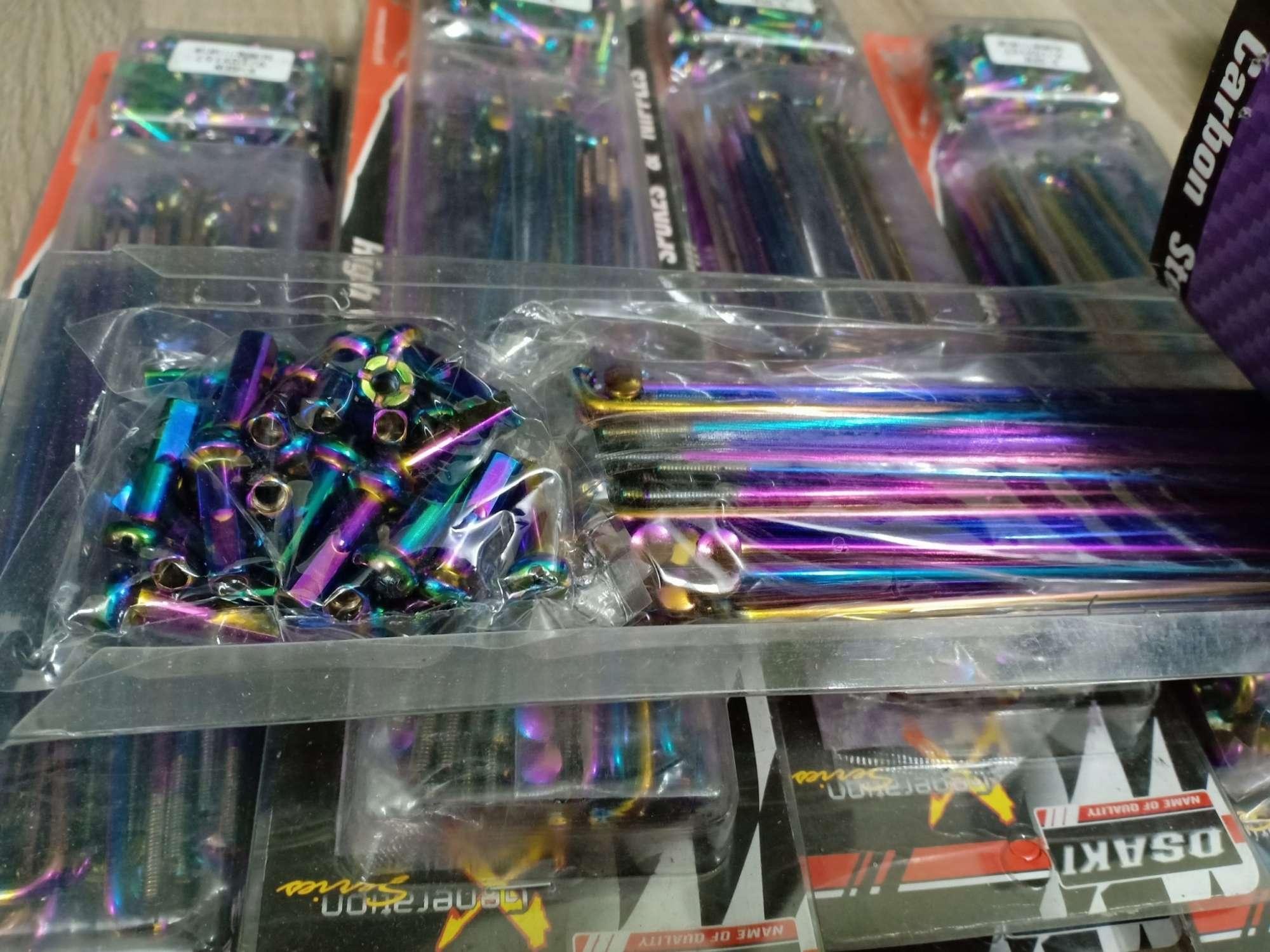 Bộ nan titan lắp xe Dream