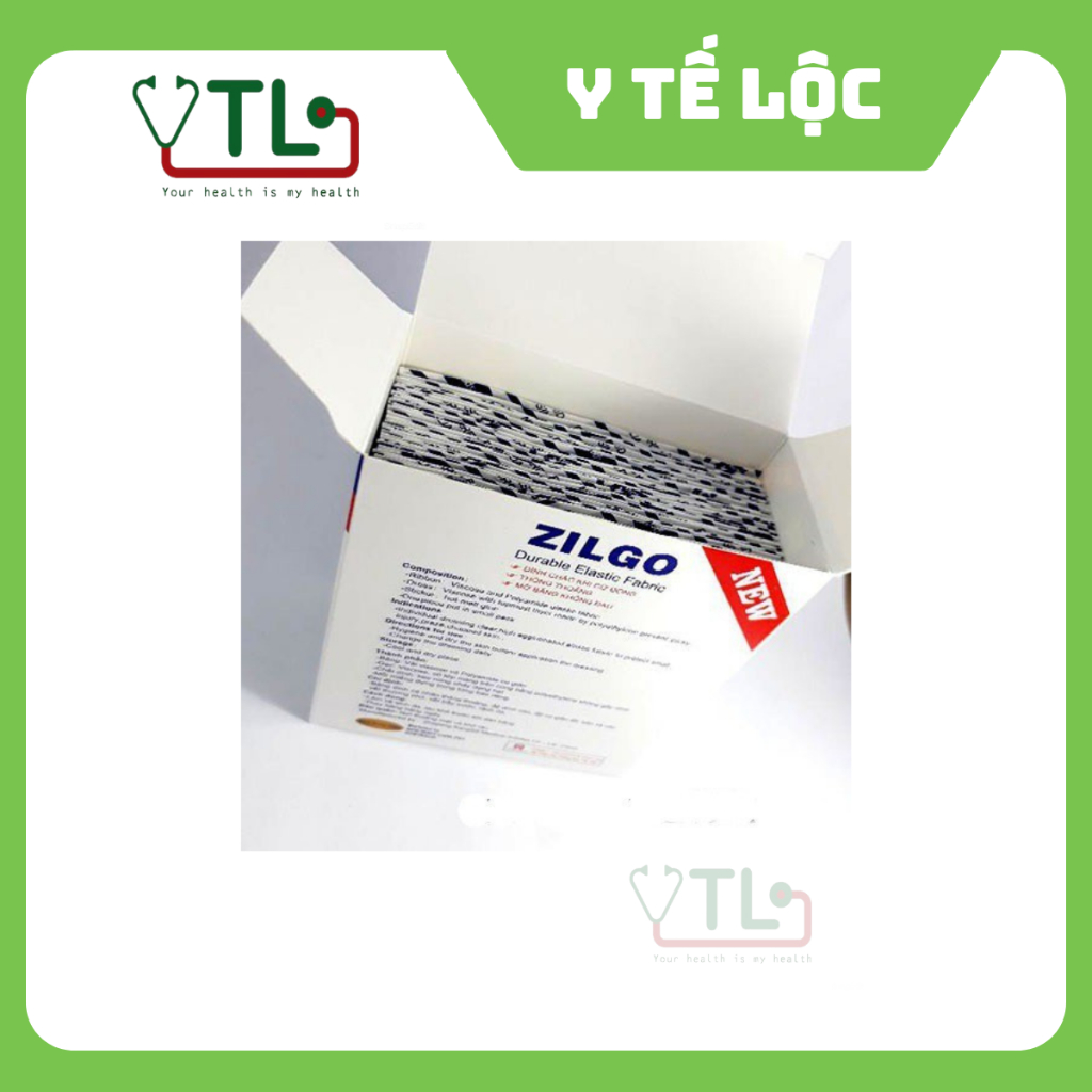 Băng cá nhân Zilgo 102 miếng