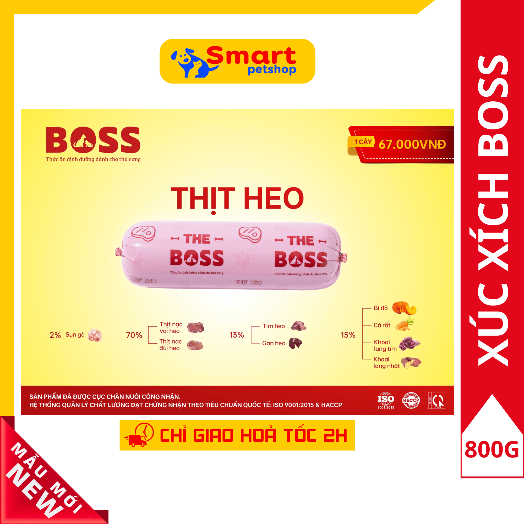 [HCM Hoả Tốc] Thức Ăn Tươi Cho Chó Mèo - Raw Food