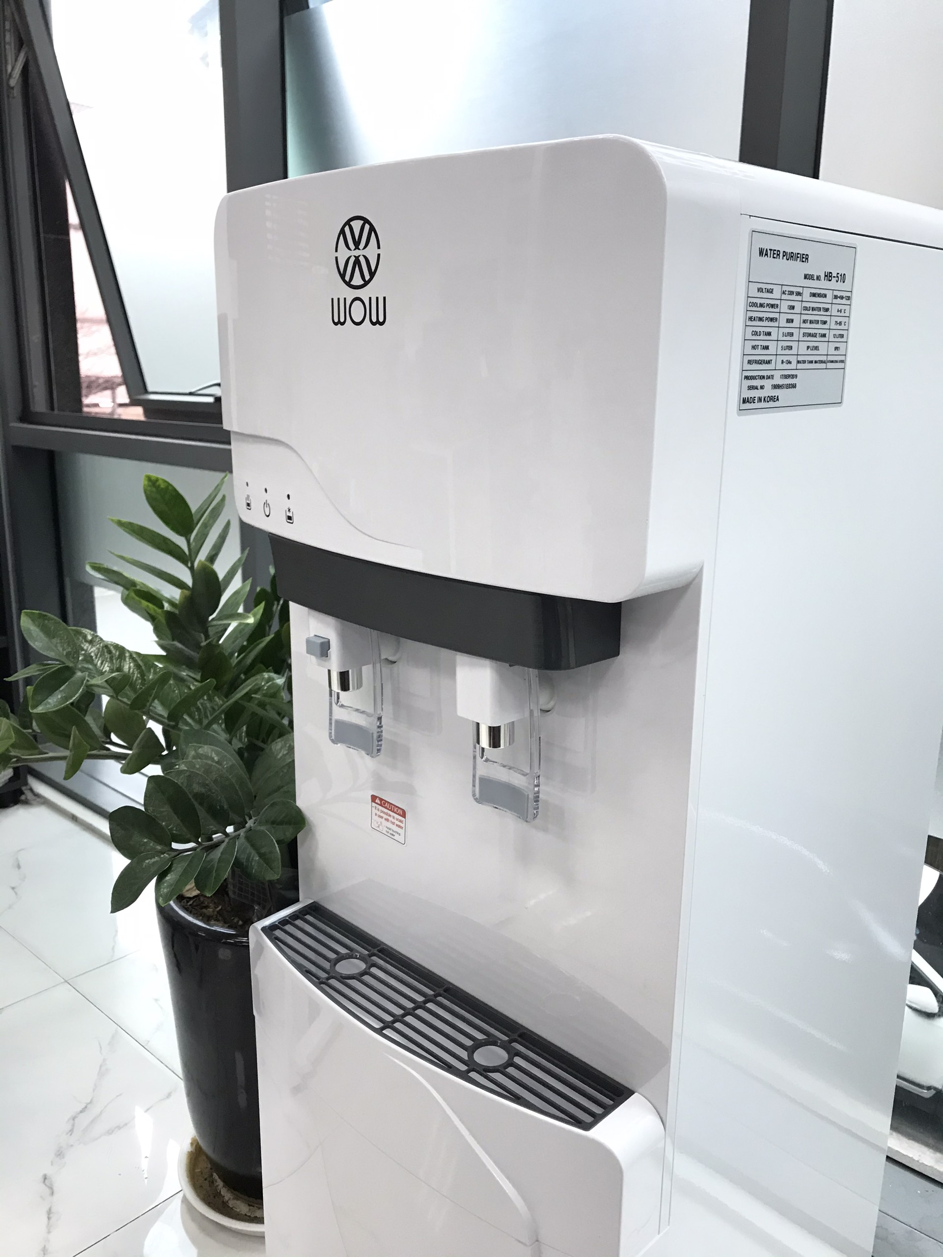 Korea Hot & Cold Water Purifier - Max Pury WHW510