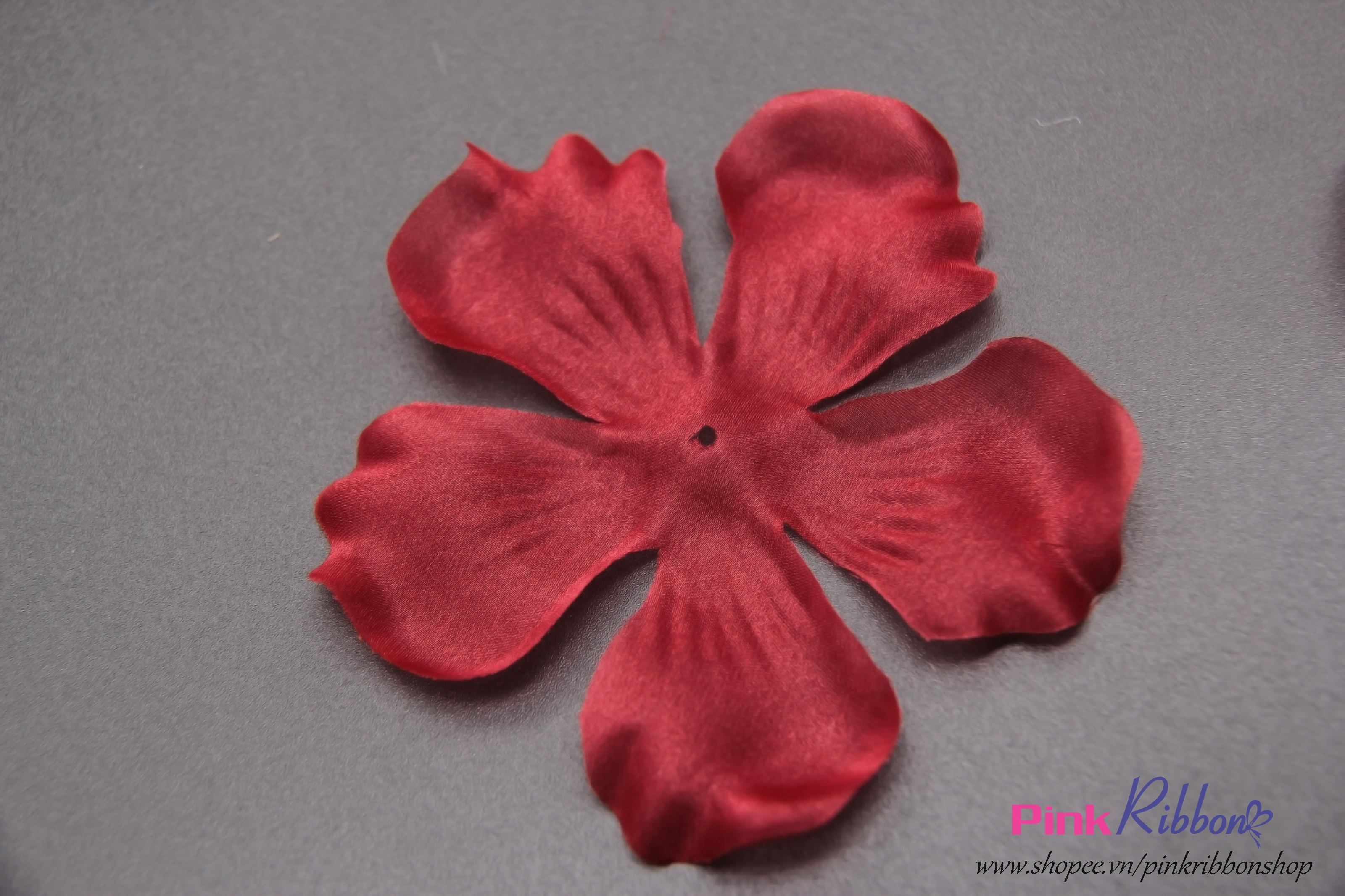 Cánh hoa voan ép cong 10cm