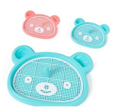 [HCM]KHAY VỆ SINH CHO CHÓ MÈO HÌNH MẶT GẤU (SIZE LỚN)