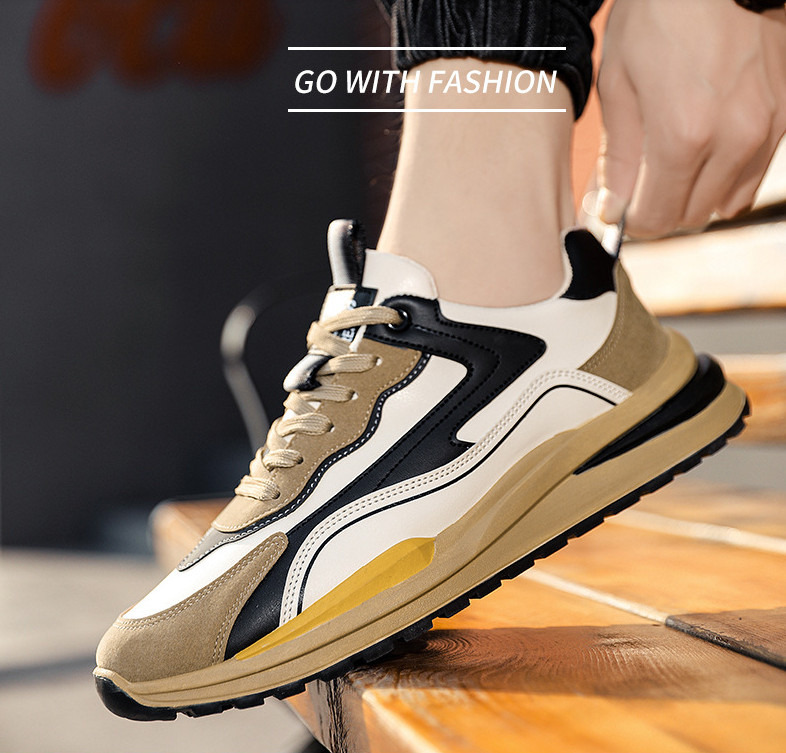 Giày nam thể thao sneaker AIBES-HAPPY thời trang