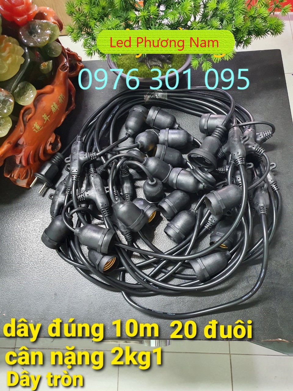 Bộ dây đèn treo ngoài trời - chống nước