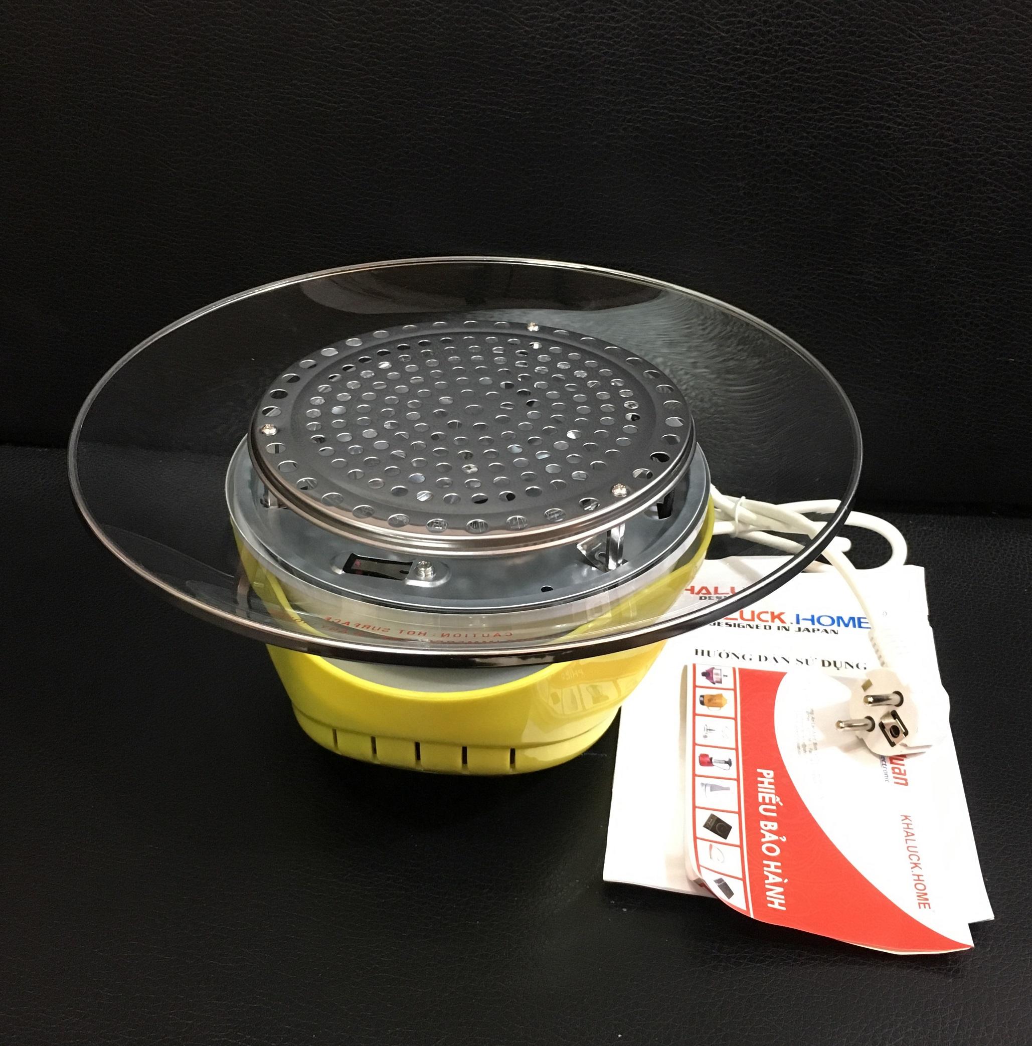 Nắp lò nướng thuỷ tinh 1300W lid halogen oven