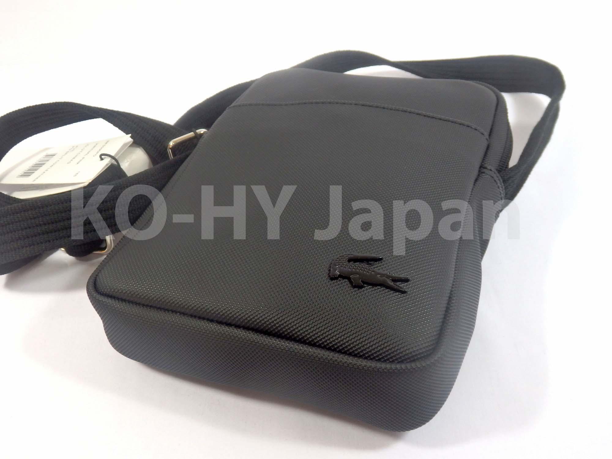 Túi thời trang nam đeo chéo LACOSTE Pochette-black