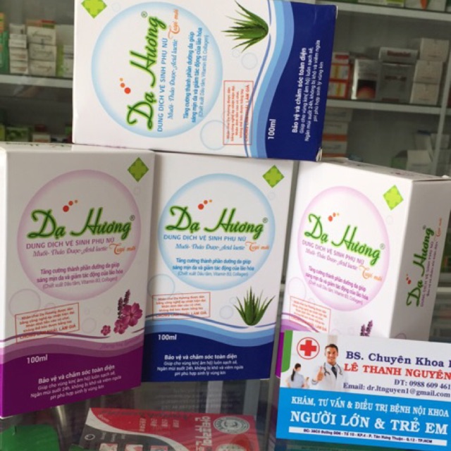[HCM]Combo 2 chai Dung dịch vệ sinh phụ nữ Dạ Hương