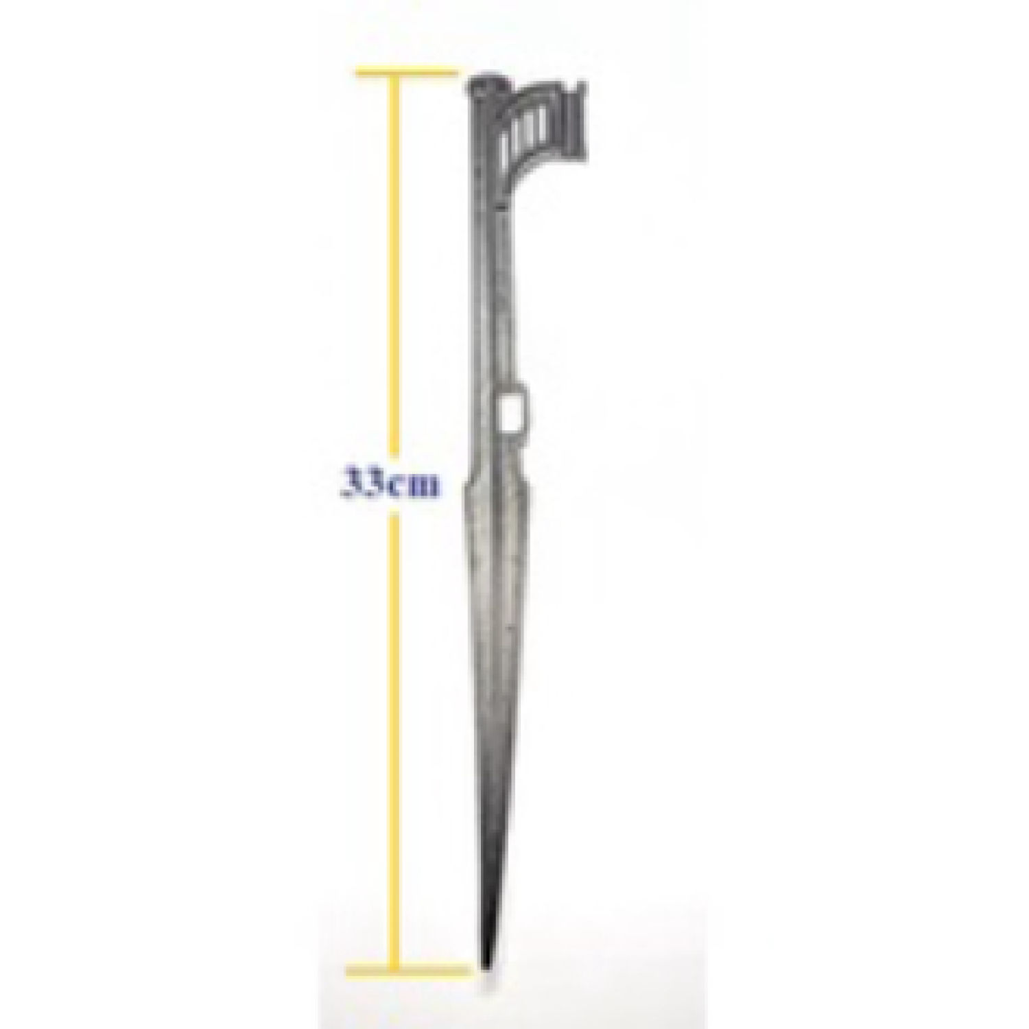 Chân cắm kẹp giữ béc xoay tưới cây - cao 33cm, 43cm