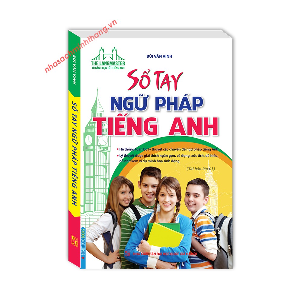 Sách - The Langmaster - Sổ tay ngữ pháp tiếng Anh (tái bản 03)