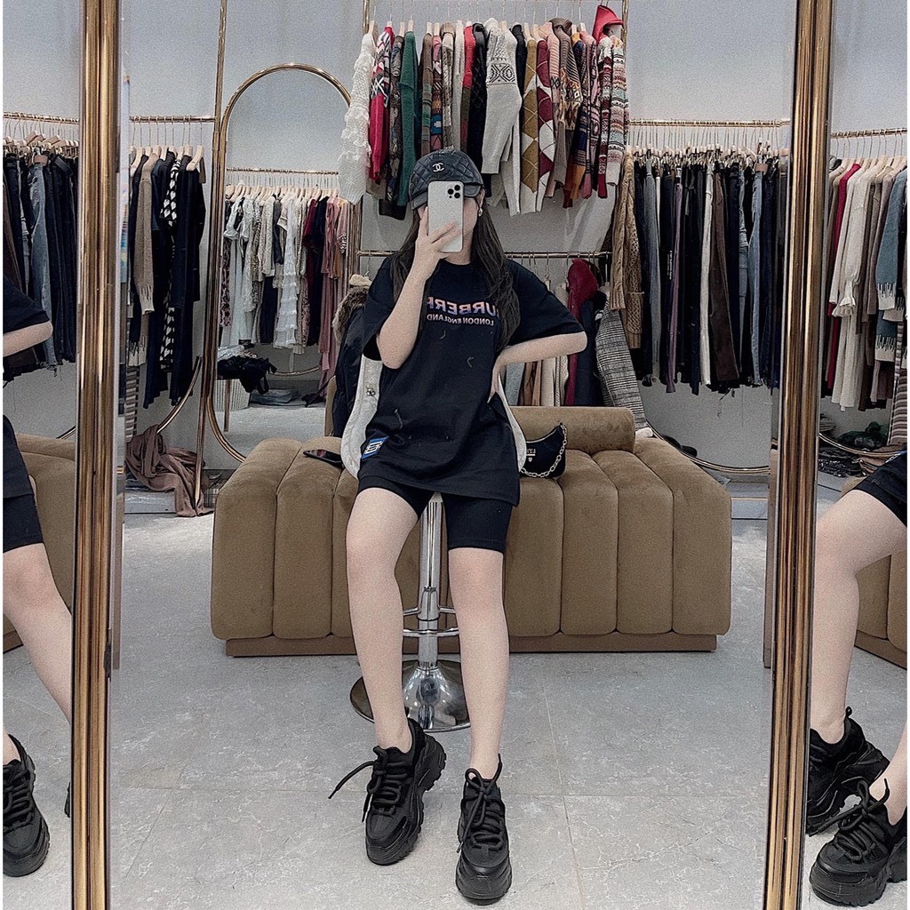 Quần legging lửng, Quần ngố legging rainbow