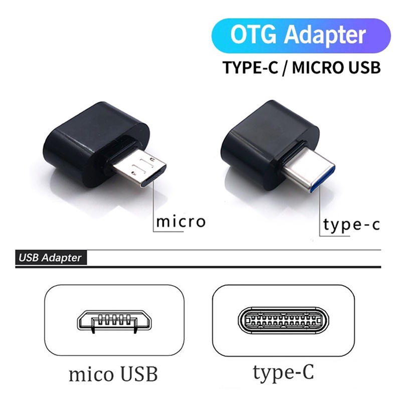 Cáp Otg Type C / Micro USB truyền dữ liệu