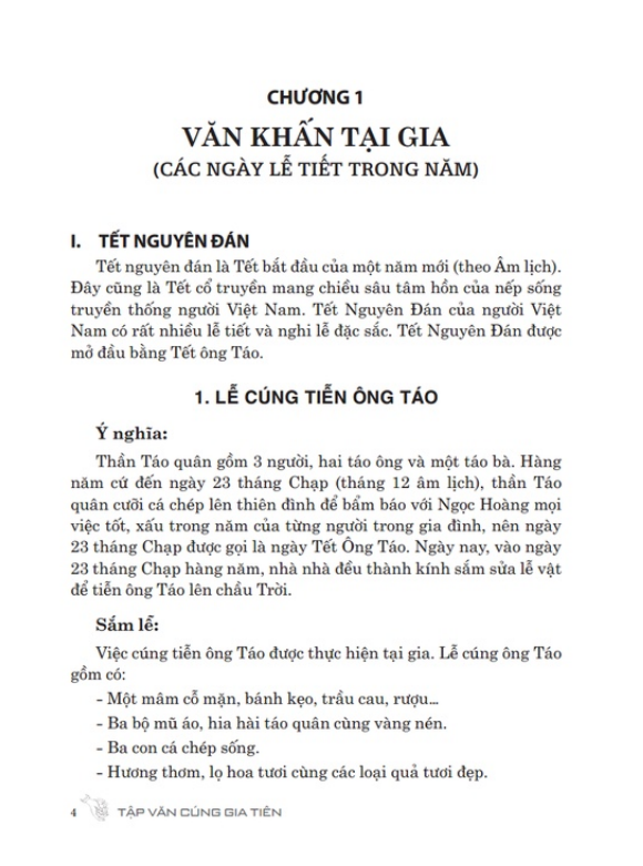 Tập văn cúng gia tiên (Văn khấn nôm tại nhà) -tái bản