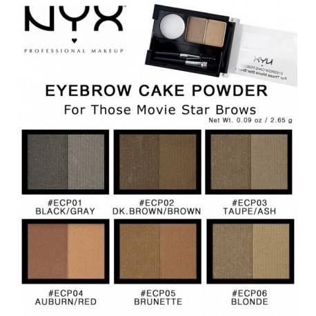 Bột Tán Chân Mày Nyx Eyebrow Cake Powder