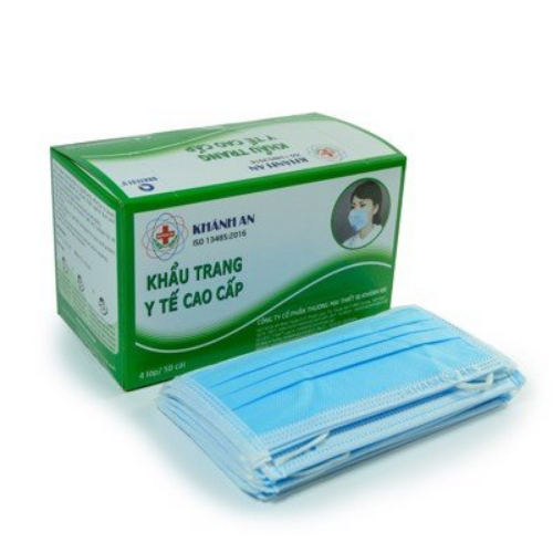 Khẩu Trang Y Tế Cao Cấp 4 Lớp Khánh An