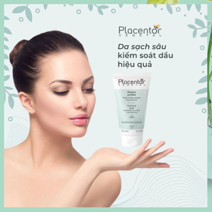 Mặt Nạ Đất Sét Thanh Lọc dưỡng ẩm Từ Thực Vật Placentor Purifying Mask
